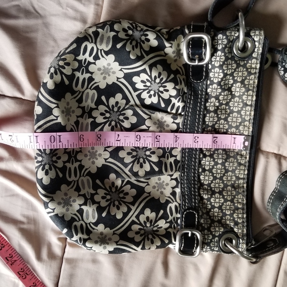 Fossil canvas shoulder bag - Picture 5 of 10